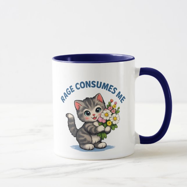Canecas Engraçadas de Gatos de Estimação (Direita)