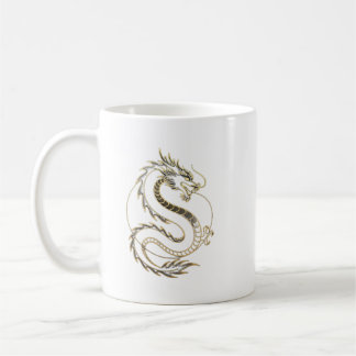 Canecas Gold Ásia Dragão
