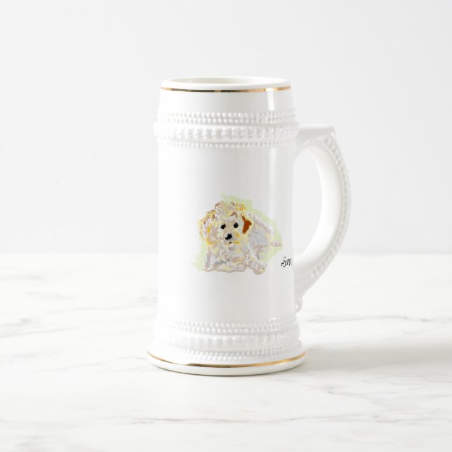 Canecas : Golden Retriever  (Frente Esquerda)
