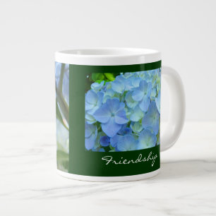 Canecas Grandes Amizade Azul Floral Feriados