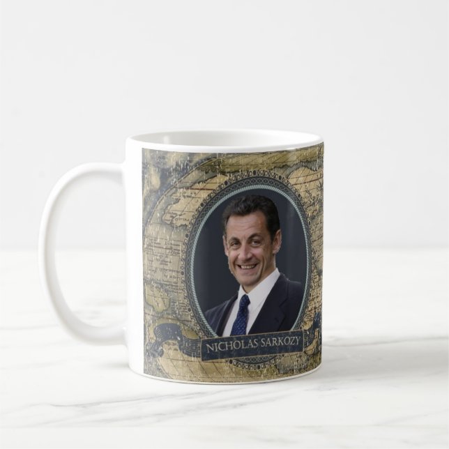 Canecas históricas de Nicholas Sarkozy (Esquerda)