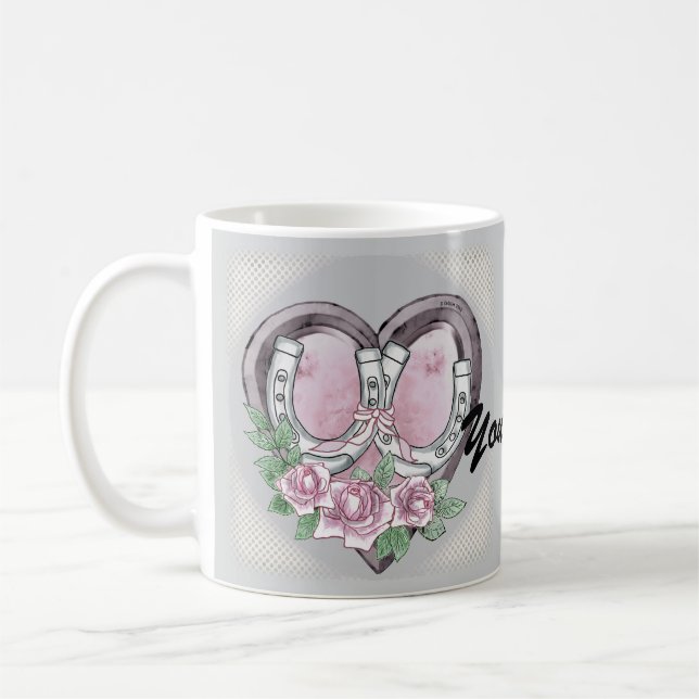 Canecas Horseshoe Hearts (Esquerda)