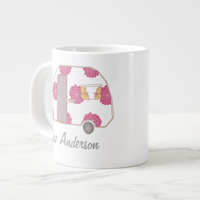 Canecas Jumbo Personalizadas do Proprietário de Ca (Frente Esquerda)