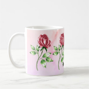 Canecas Lovely Red Rose