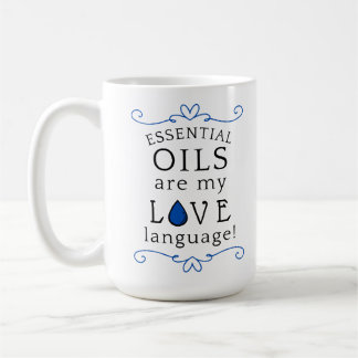 Canecas Óleos São Minha Linguagem do Amor Azul/Nav
