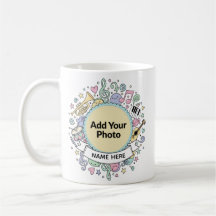 Canecas Personalizadas Com Foto E Nome De Doodles