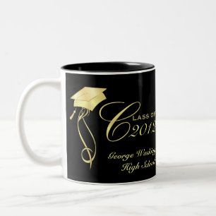 Canecas personalizadas da foto da graduação