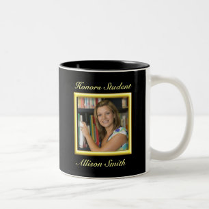Canecas personalizadas da foto da graduação