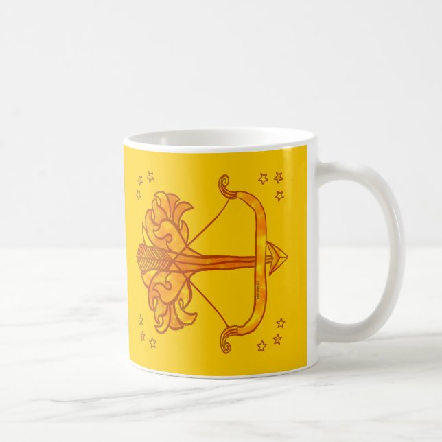 Canecas personalizadas de aniversário de Sagitário (Direita)