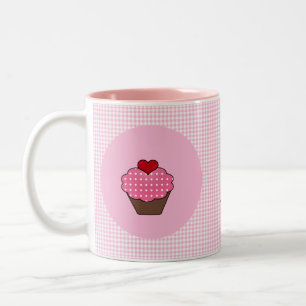 canecas personalizadas do cupcake costume bonito
