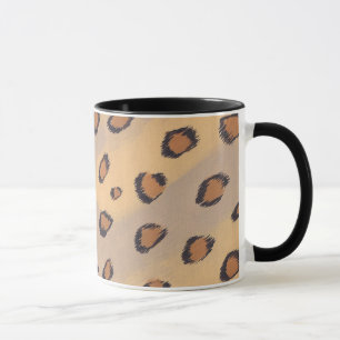 Canecas Personalizadas Pintura de Manchas de Leopa