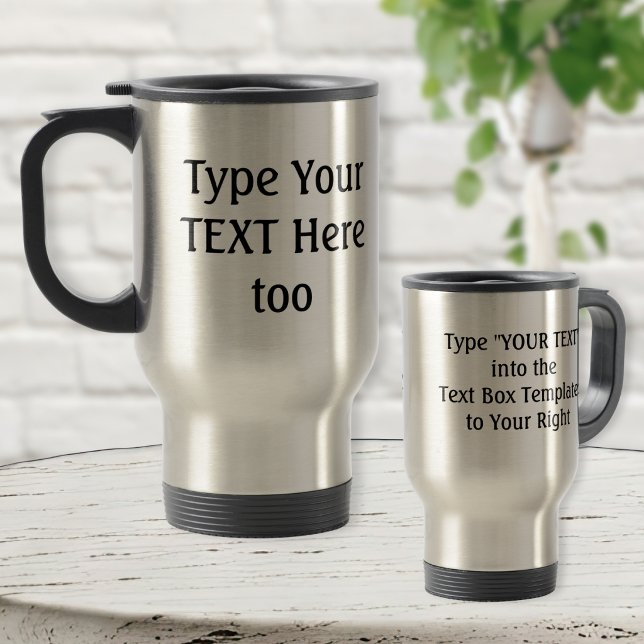 Canecas Personalizadas sem Quantidade Mínima com S (Personalized Coffee Travel Mugs. personalized stainless steel travel mugs with name and or message.)