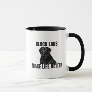 Canecas Pretas Fazem a Vida Melhor – Caneca de Caf