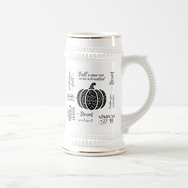 Canecas & Stein de Vibrações de Outono (Direita)