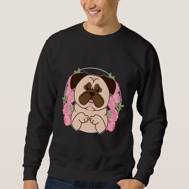 Canela do Camisa Clássica Pug 728 (Frente)