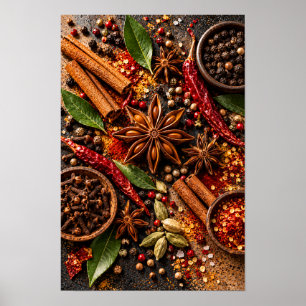 Canela Estrela de Anis e Decoração de Parede de Co