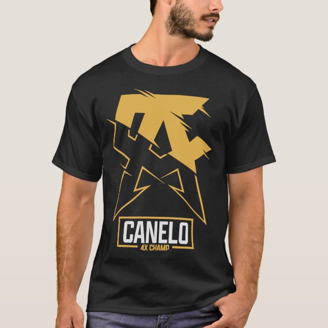 Canelo-Alvarez (20) Camiseta Clássica (Frente)