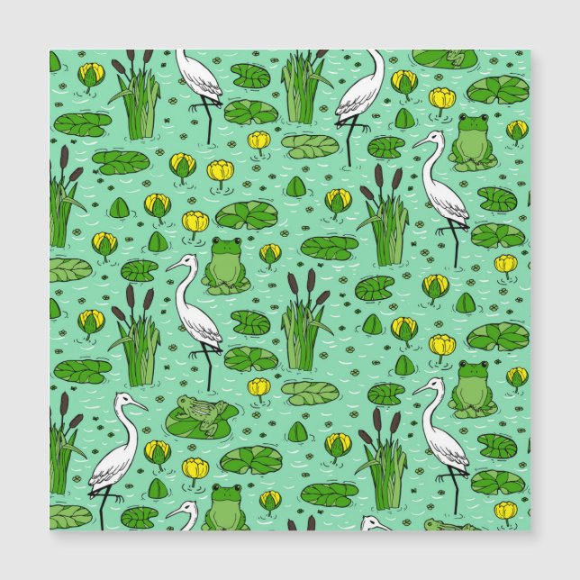 Canes, ervas, lírios: enxame de safra. (Frente)