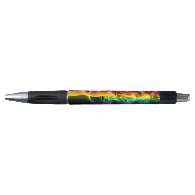 Caneta A pluma de energia arco-íris de SlipperyJoe foi ca (Frente)