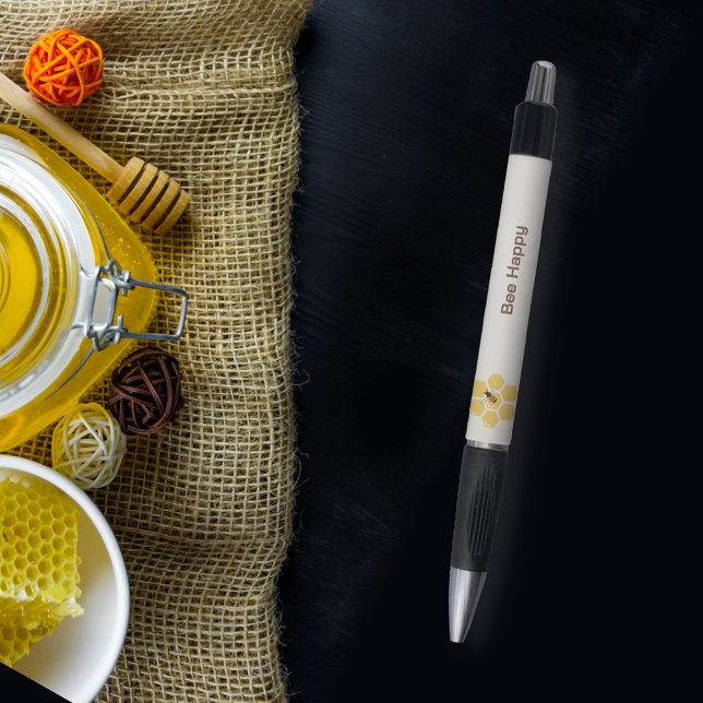 Caneta Abelhas e Honeycomb (Bee and Honeycomb Pen)