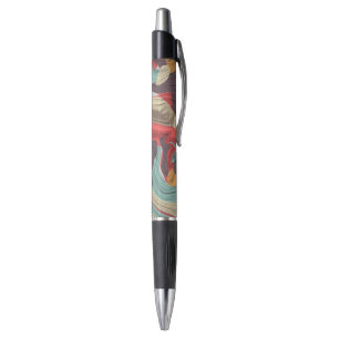 Caneta Abstrato Marble ilusionista