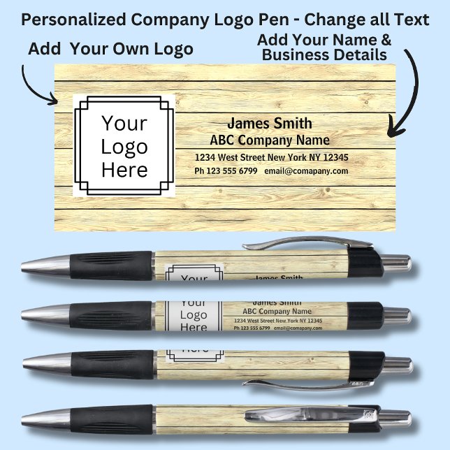 Caneta Adicionar Detalhes da Empresa Nome etc Efeito da M (Criador carregado)