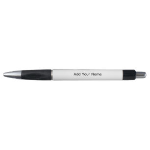 Caneta Adicione o Nome Personalizado