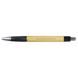 Caneta Amarelo Prado Simplesmente Floral Personalizado