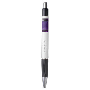 Caneta Ametyst Gemstone Purple