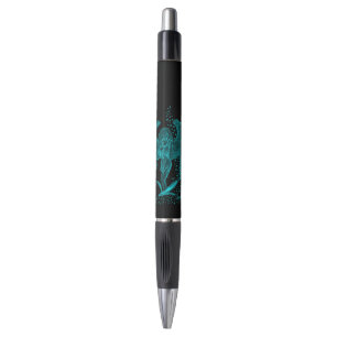 Caneta Angel perdeu no Love, Design preto e verde