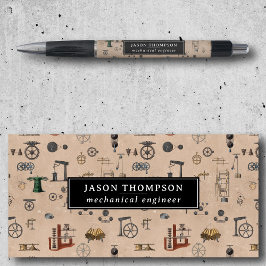 Caneta Antiguamente Mecânico de Engenharia Personalizado 