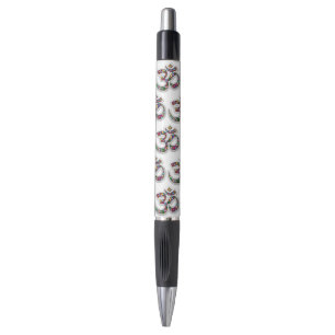 Caneta Arte do Símbolo Floral Namaste