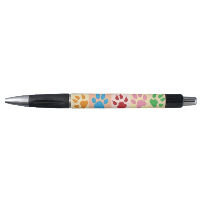 Caneta Artistic Floral Pattern Chic Bohemian Style Pen (Frente)