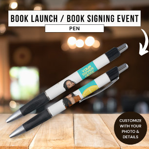 Caneta Autor Escritor Lançamento de Livro Assinatura Prom