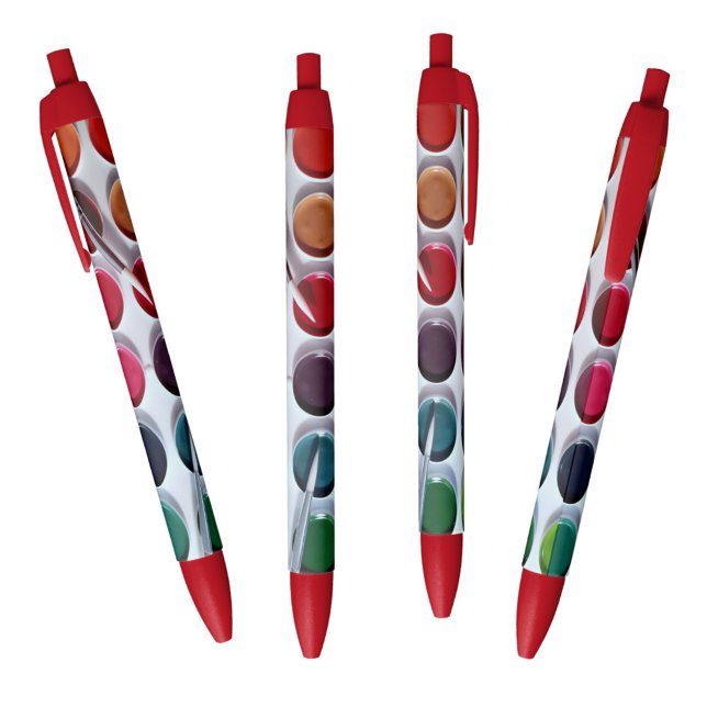 Caneta Azul Ártico de Paleta de Pintura de Aquarela (Criador carregado)