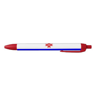 Caneta Azul Bandeira da Mordóvia