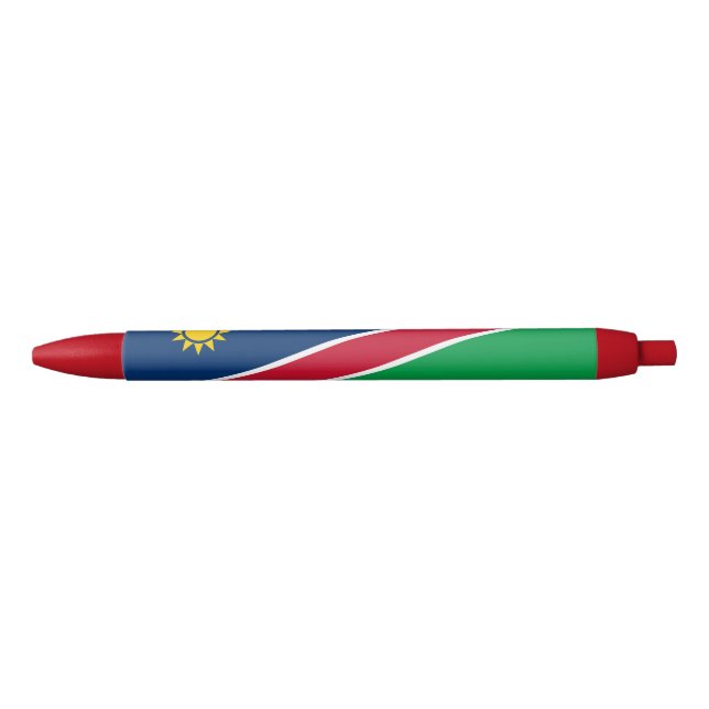 Caneta Azul Bandeira da Namíbia (Frente)