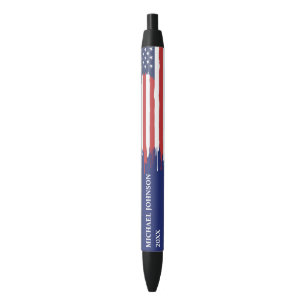 Caneta Azul Bandeira dos EUA Promocional campanha política
