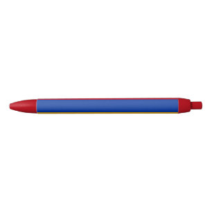 Caneta Azul Bandeira Patriótica da Armênia
