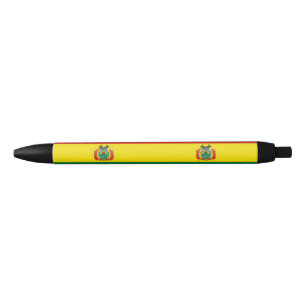 Caneta Azul Bandeira Patriótica da Bolívia