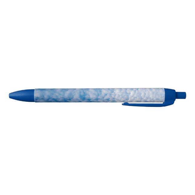 Caneta Azul Bubble Mammatus Nuvens Azul Céu Natureza Fotografi (Parte Inferior)