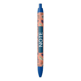 Caneta Azul  Cadernos & Blocos de Notas Personalizados Padrão 