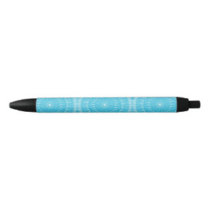 Caneta azul Eclipse Caneta de tinta preta