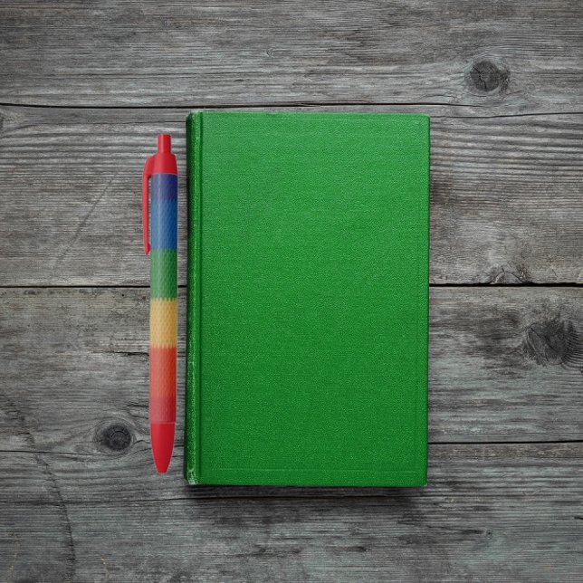 Caneta Azul Fitas de Arco-Íris (Criador carregado)