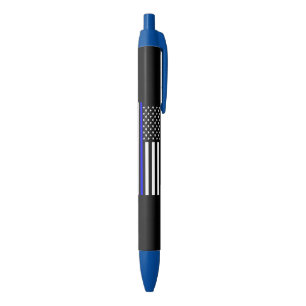 Caneta Azul Gráfico de Sinalizador Americano de Linha Azul Fi