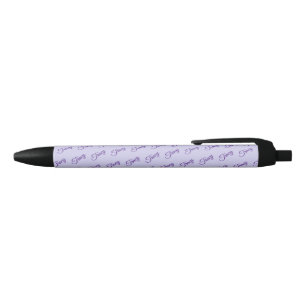 Caneta Azul Nome Tracy Garotas Em Roxo,
