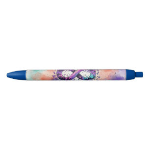 Caneta Azul Símbolo Neurospicy ADHD Autismo Neurodiversidade