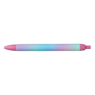 Caneta Azul Sonho Pastel Holográfico