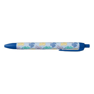 Caneta Azul Vaca Gummy Geleira Fruta Icy Blue