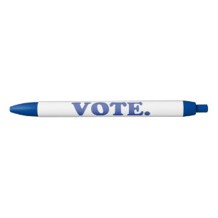 Caneta Azul "votação" - azul branco